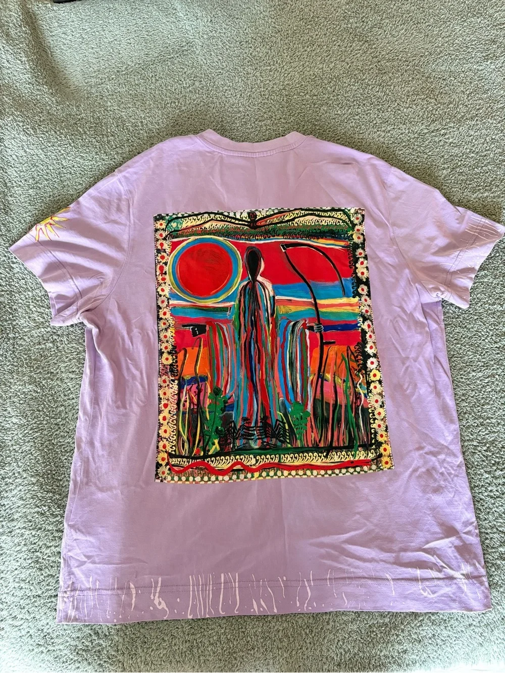 Givenchy x Josh Smith Lilac Reaper T-Shirt M Purple SS22